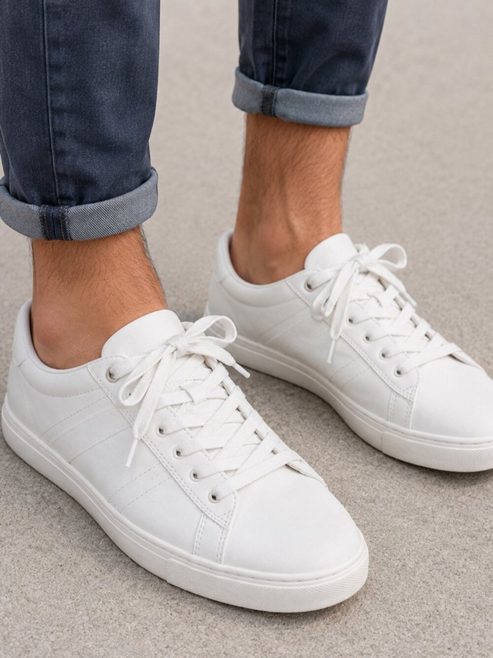 Call it Spring Men’s White Vegan Sneakers Men’s US 10 (EU 43/UK 9)  Casual Low